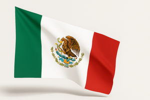 “3x5 FT (90x150cm) Indoor/Outdoor Mexico Flag – Durable Double-Sided Mexico Flag with Brass Grommets