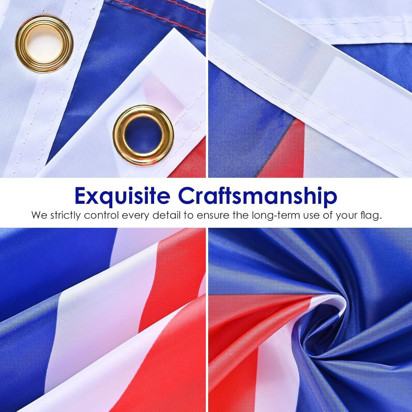New Zealand Flag Kiwi Flag 3X5 Ft, Large New Zealand National Flags for outside - Double Side with Brass Eyelets for Olympic Party Decorations, Bar Garden Street Decoration Indoor Outdoor