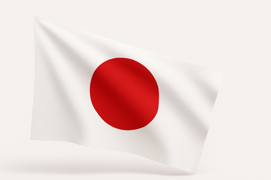 3x5 FT (90x150cm) Indoor/Outdoor Japan Flag – Durable Double-Sided Japan Flag with Brass Grommets