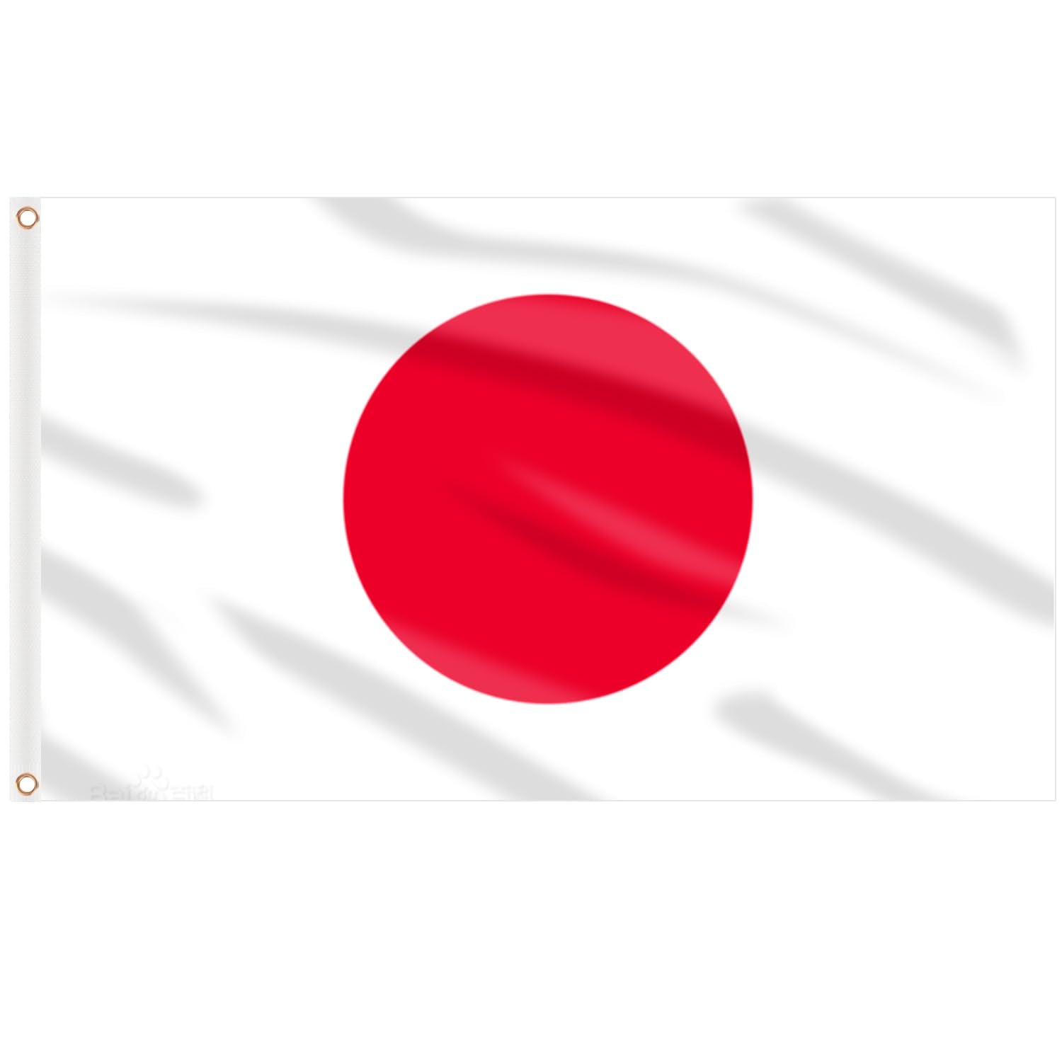 Japan Flag Japaneae Flag 3X5 Ft, Large Japaneae National Flags for outside - Double Side with Brass Eyelets for Olympic Party Decorations, Bar Garden Street Decoration Indoor Outdoor